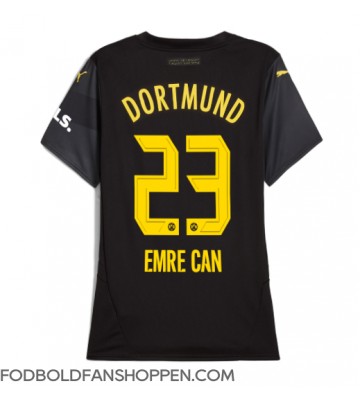 Borussia Dortmund Emre Can #23 Udebanetrøje Dame 2024-25 Kortærmet